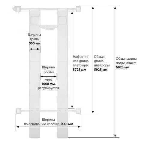 ES-4 EQFS Подъемник автомобильный 4 т